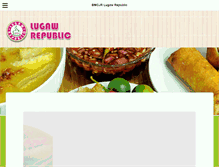 Tablet Screenshot of lugawrepublic.com.ph